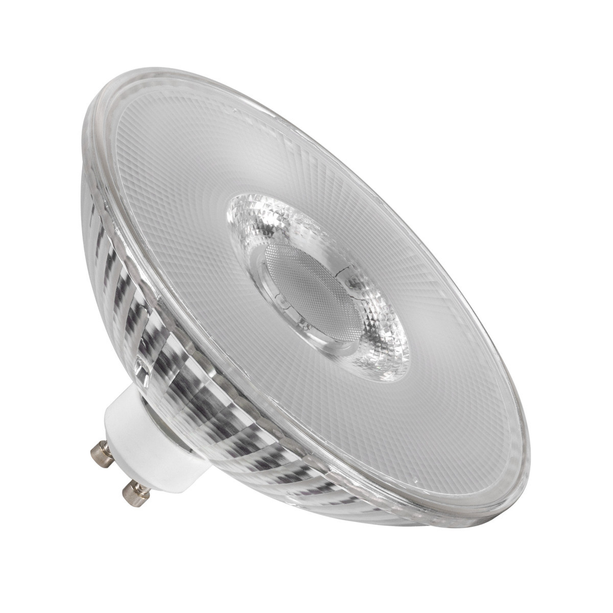 SLV LEUCHTMITTEL Qpar111 Gu10, led lichtbron transparant 8W 2700K cri90 38°