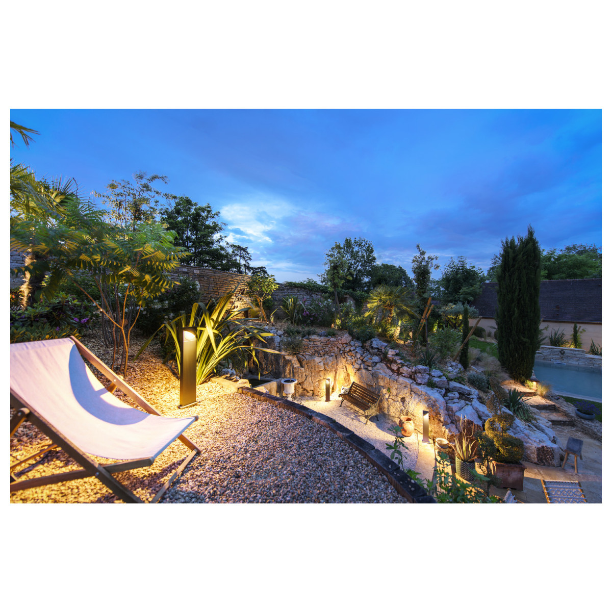 SLV LID Lid I 75, staand armatuur, 29 W, 2700/3000K, phase, antraciet