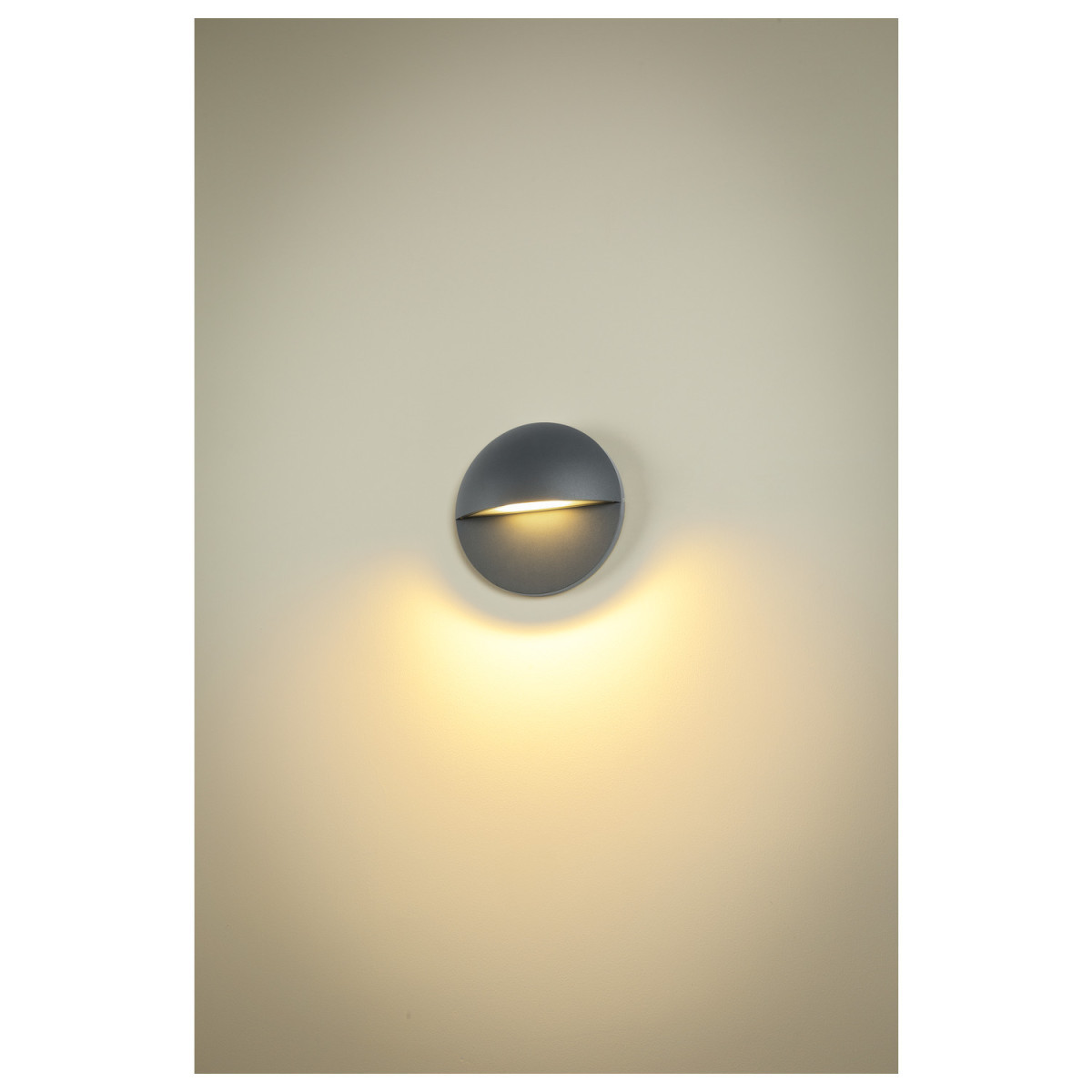SLV LID Lid Ii, wandopbouwarmatuur, 2700/3000K, 15 W, phase, 100°, antraciet