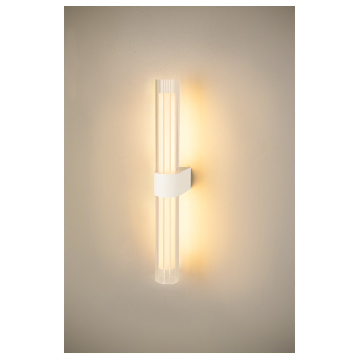 SLV LYGANT Lygant Double, wandopbouwarmatuur, 3000K, 11 W, wit