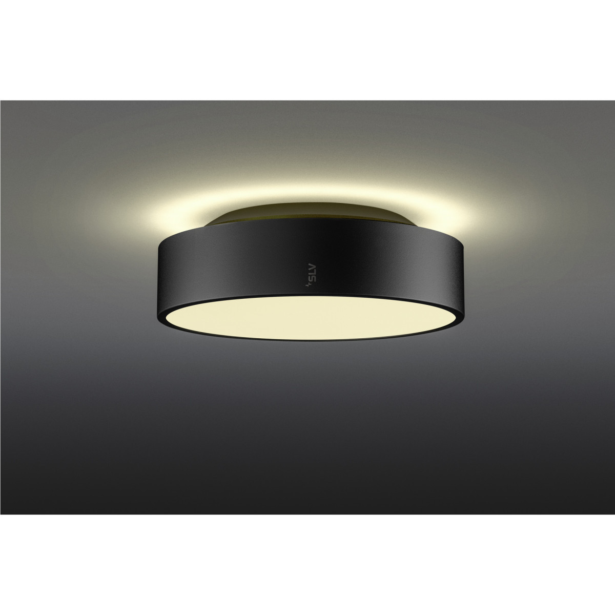 SLV MEDO Medo® Pro 30, wand- en plafondopbouwarmatuur, rond, 3000/4000K, 10W, D