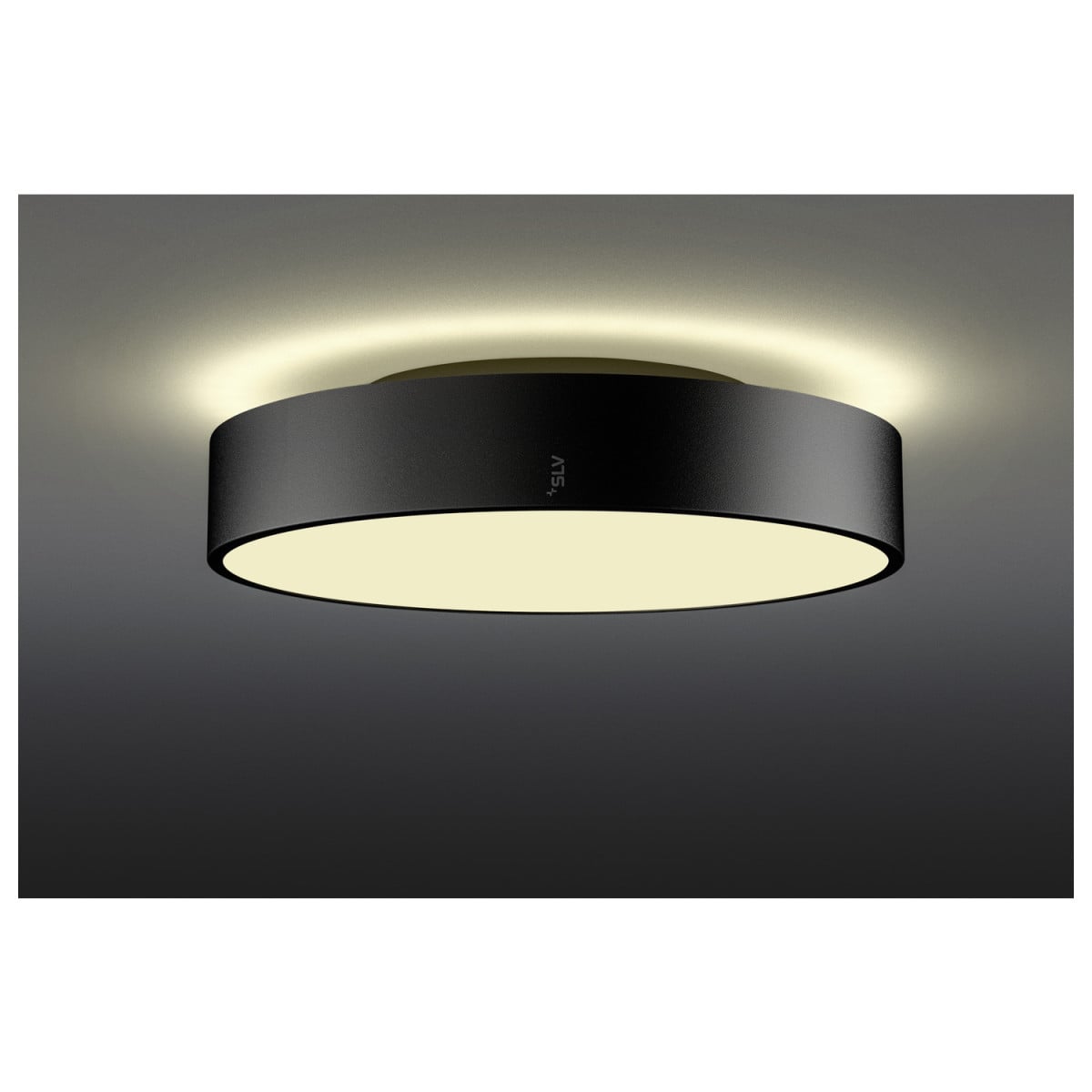 SLV MEDO Medo® 40, wand- en plafondopbouwarmatuur, rond, 2700/3000/4000K, 20W,