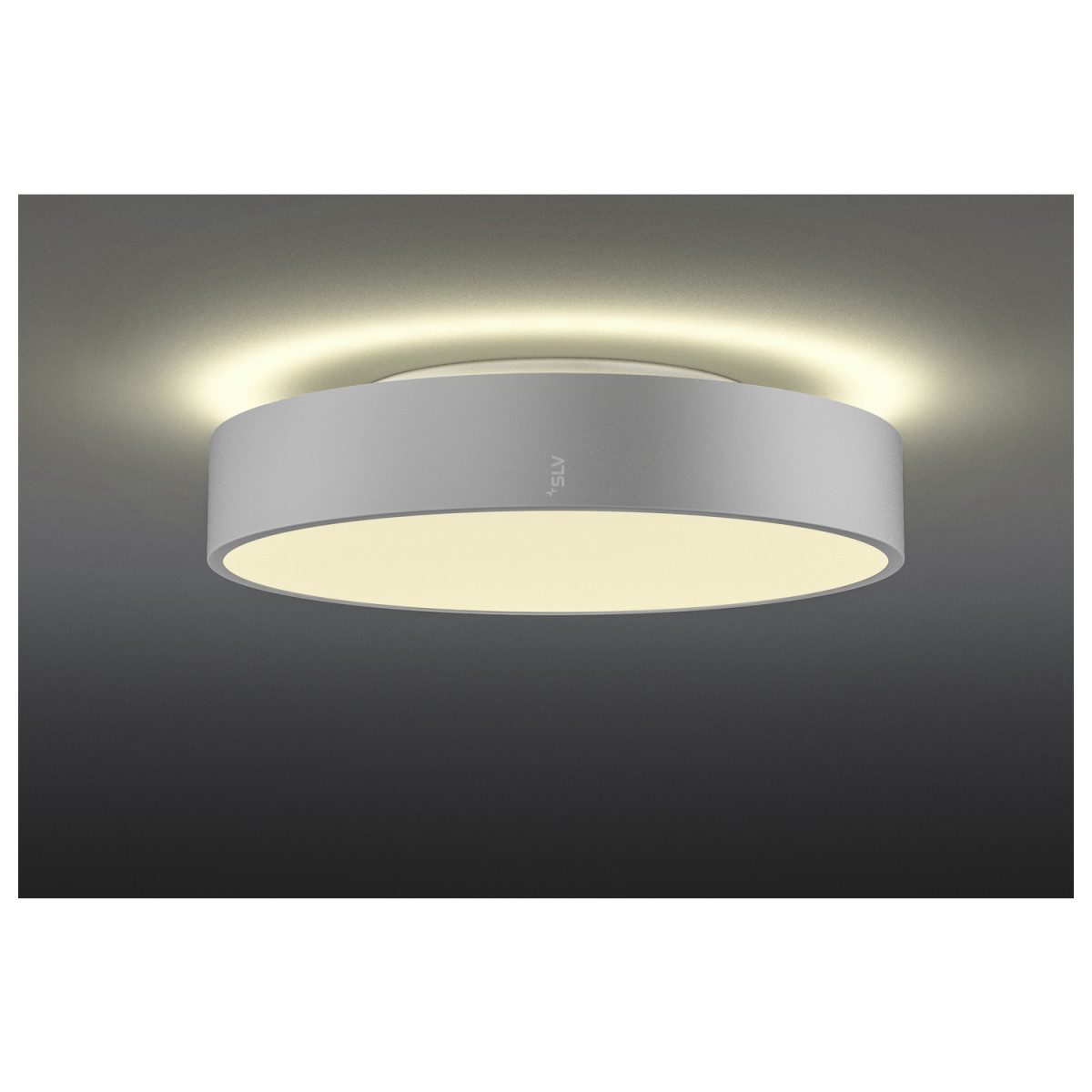 SLV MEDO Medo® 40, wand- en plafondopbouwarmatuur, rond, 2700/3000/4000K, 20W,