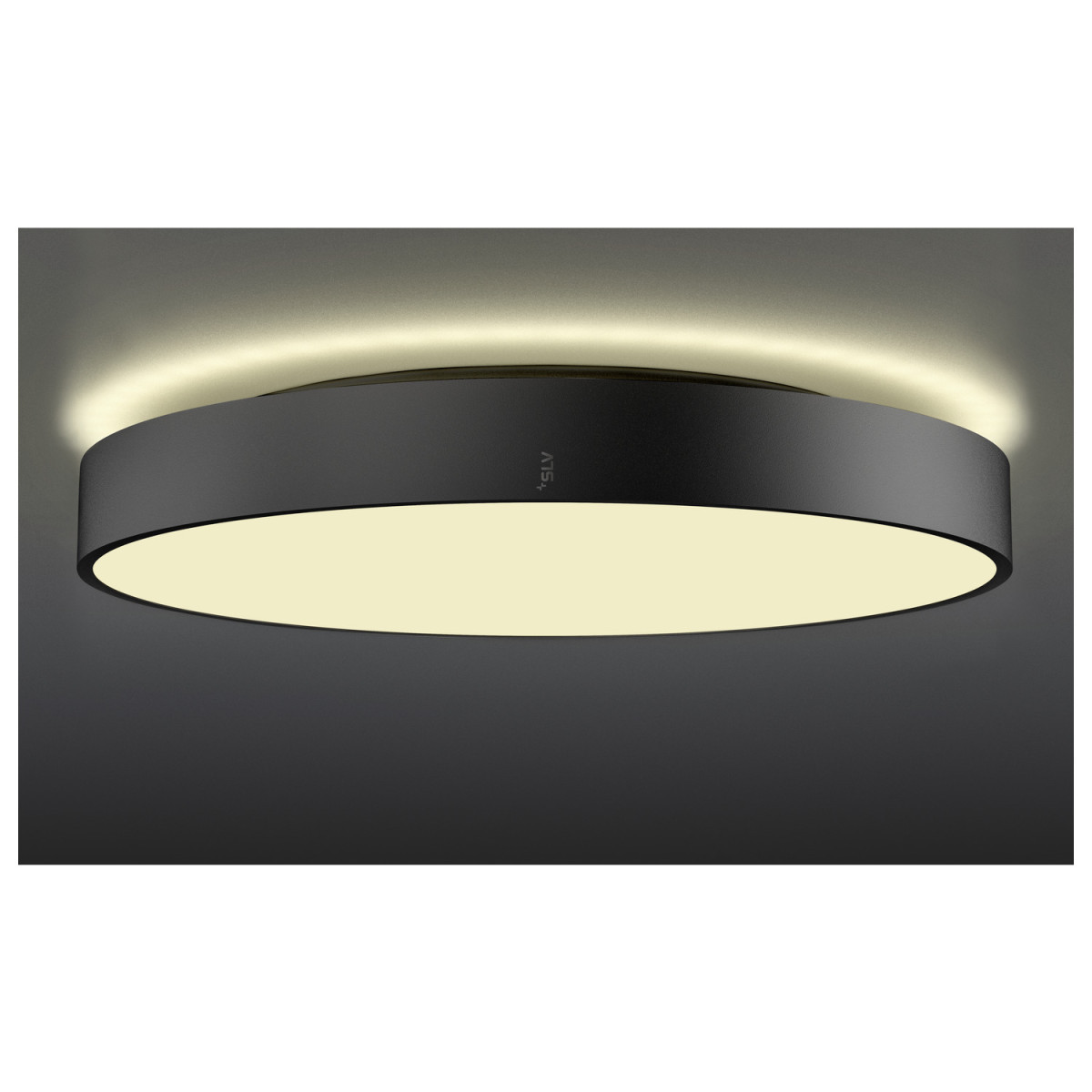 SLV MEDO Medo® Pro 60, wand- en plafondopbouwarmatuur, rond, 3000/4000K, 37W, F