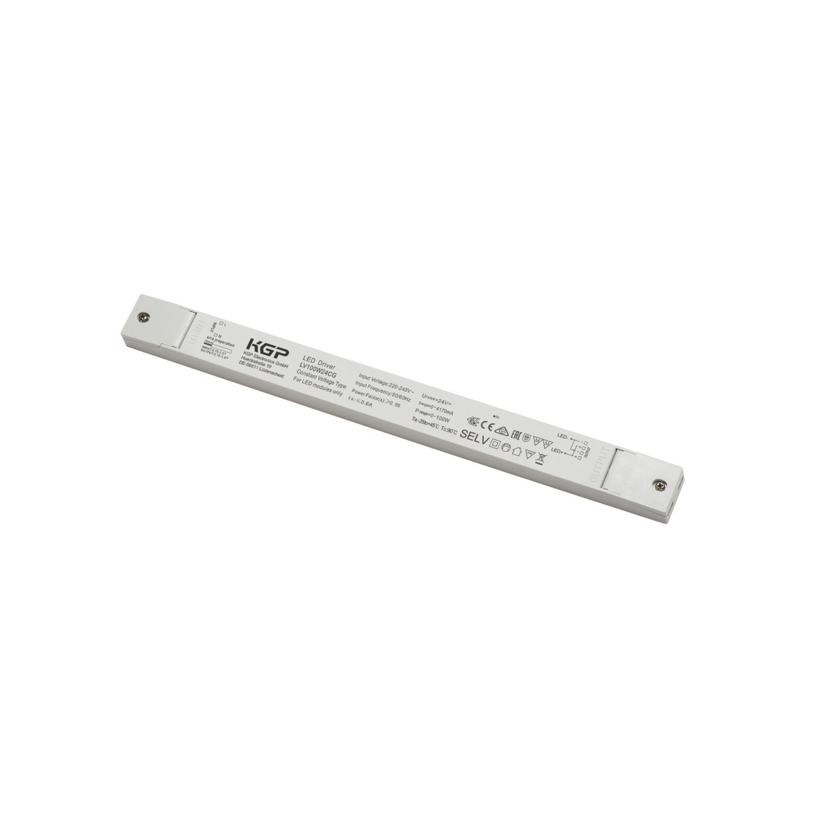 SLV Netzteile Led-Voeding 100W 24V wit