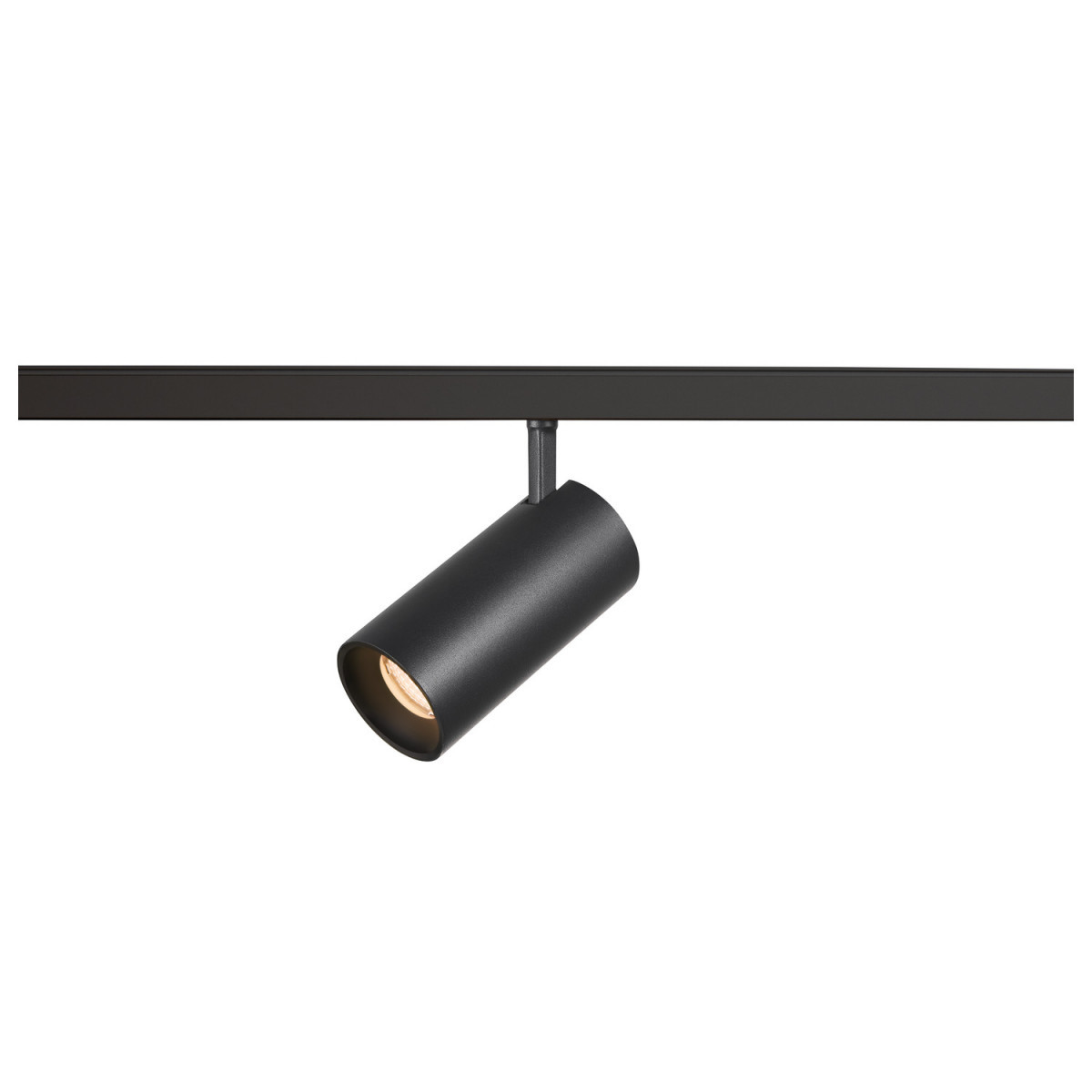 SLV 48V SYSTEM Numinos® S 48V track dali, spot, zwart/zwart, 16W, 970LM, 2700K, cri >