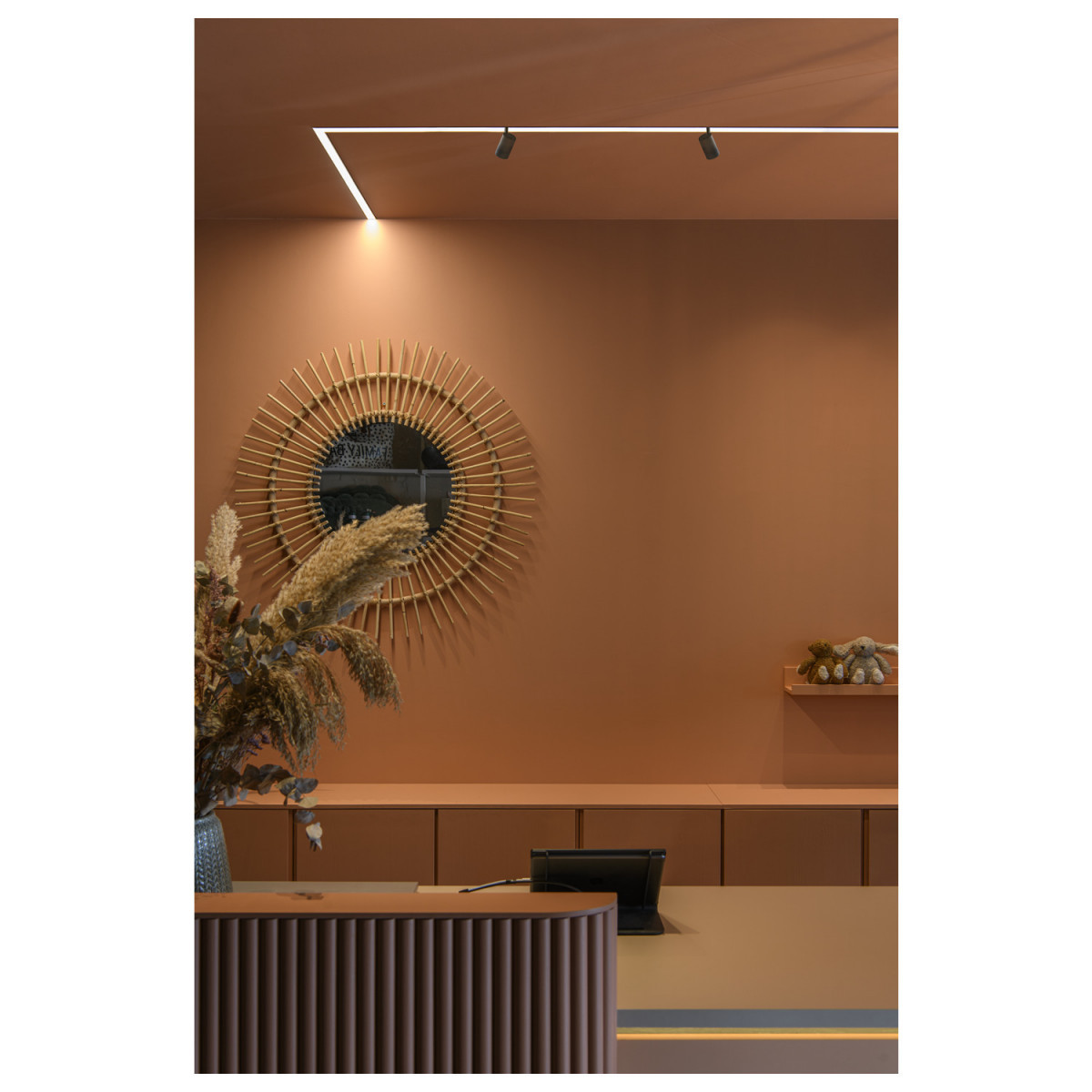 SLV 48V SYSTEM In-Line 44 48V track, opaal, dali, spot, zwart, 14W, 1140LM, 2700K, CR