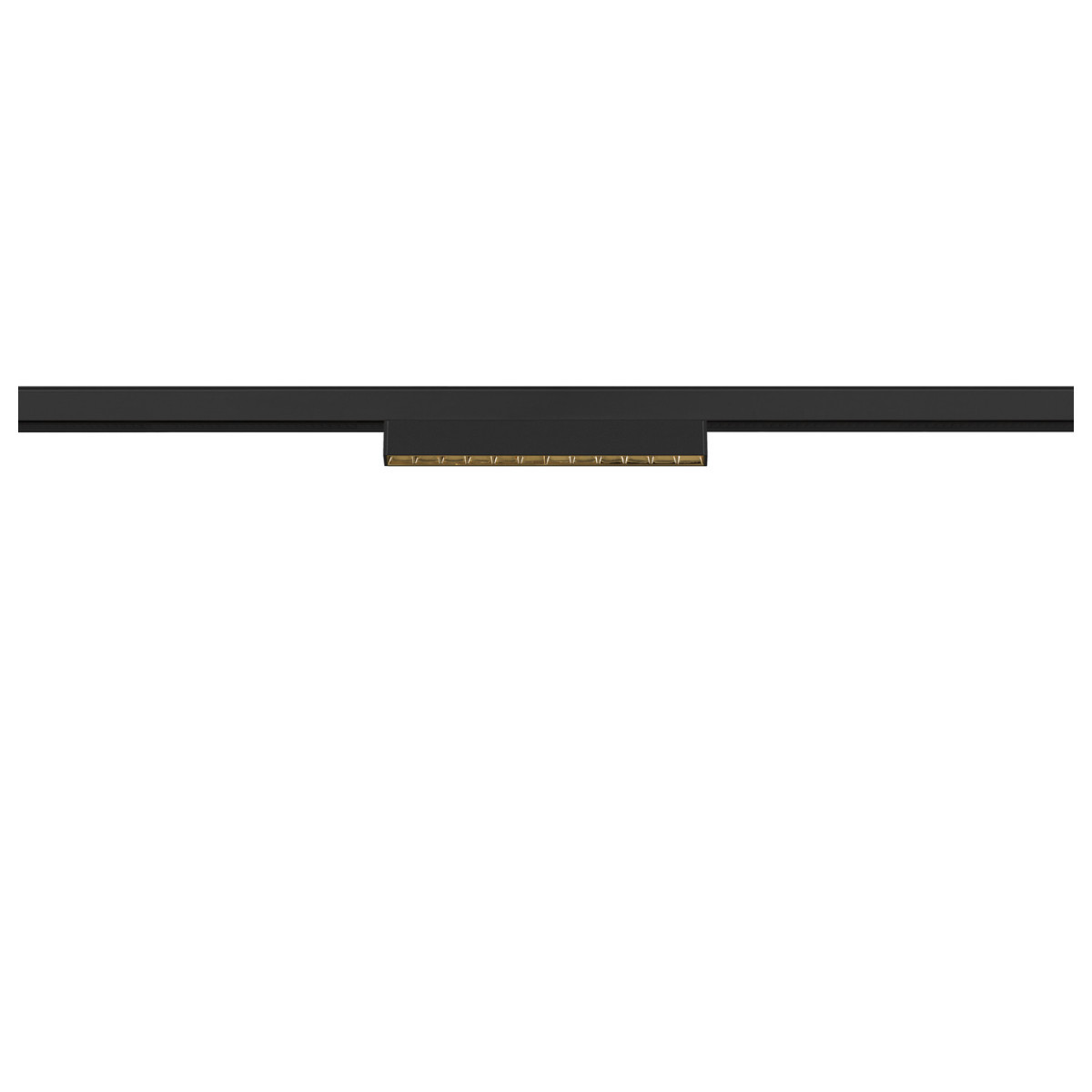 SLV 48V SYSTEM In-Line 22 48V track, darklight reflector, dali, spot, zwart/zwart, 7,