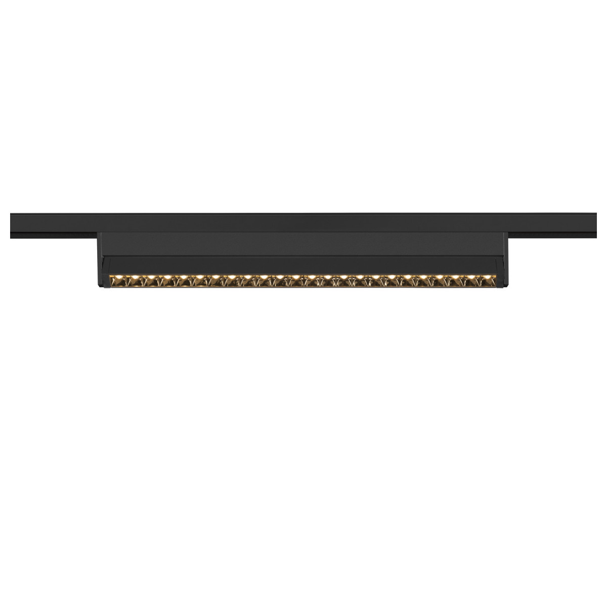 SLV 48V SYSTEM In-Line 46 48V track move dali, darklight reflector, spot, zwart/zwart