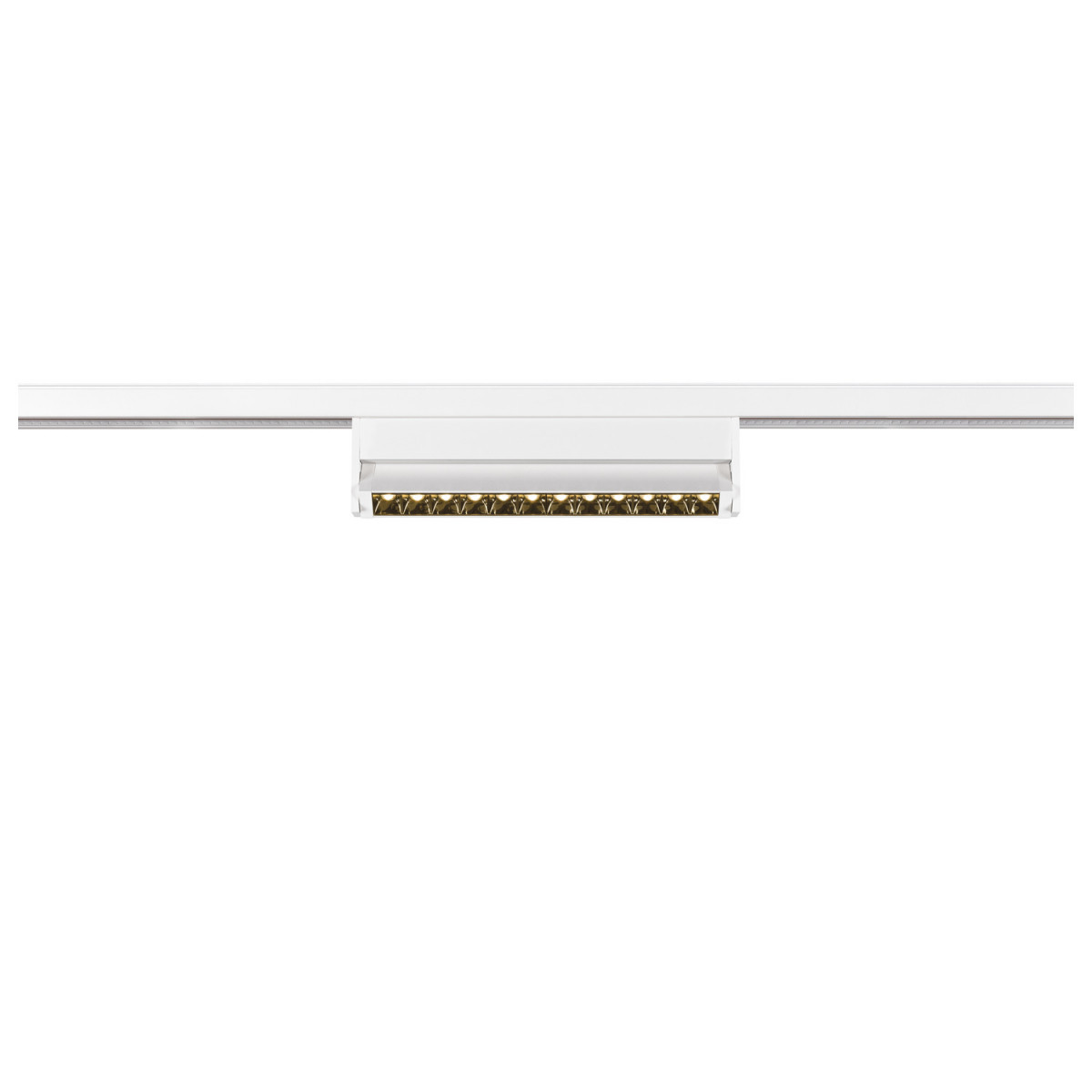 SLV 48V SYSTEM In-Line 24 48V track move dali, darklight reflector, spot, wit/wit, 7,