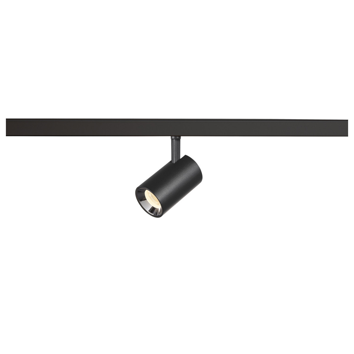 SLV 48V SYSTEM Numinos® XS 48V track dali, spot, zwart/chroom, 8,7W, 700LM, 3000K, CR
