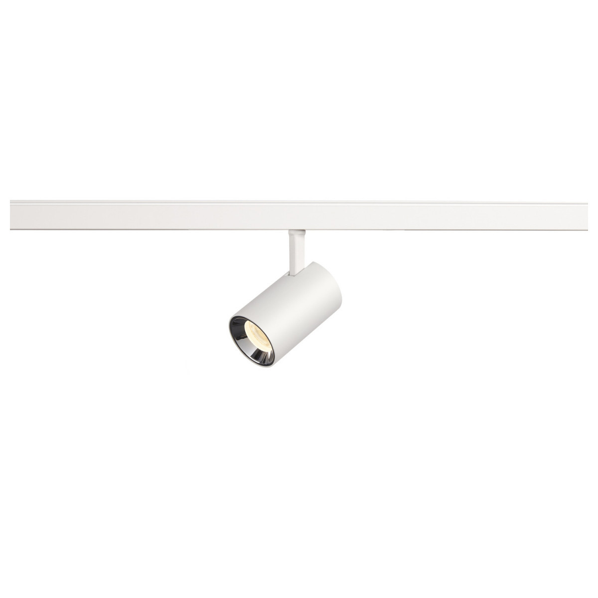 SLV 48V SYSTEM Numinos® XS 48V track dali, spot, wit/chroom, 8,7W, 720LM, 3000K, cri