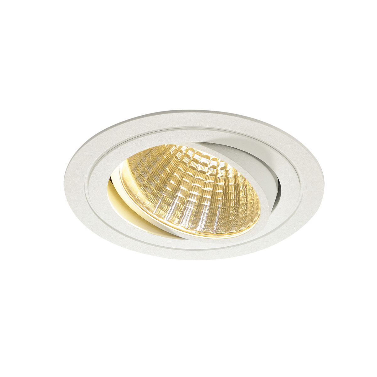 SLV NEW TRIA New Tria led DL round set, mat wit, 25 W, 30°, 2700 K, incl. driver, K