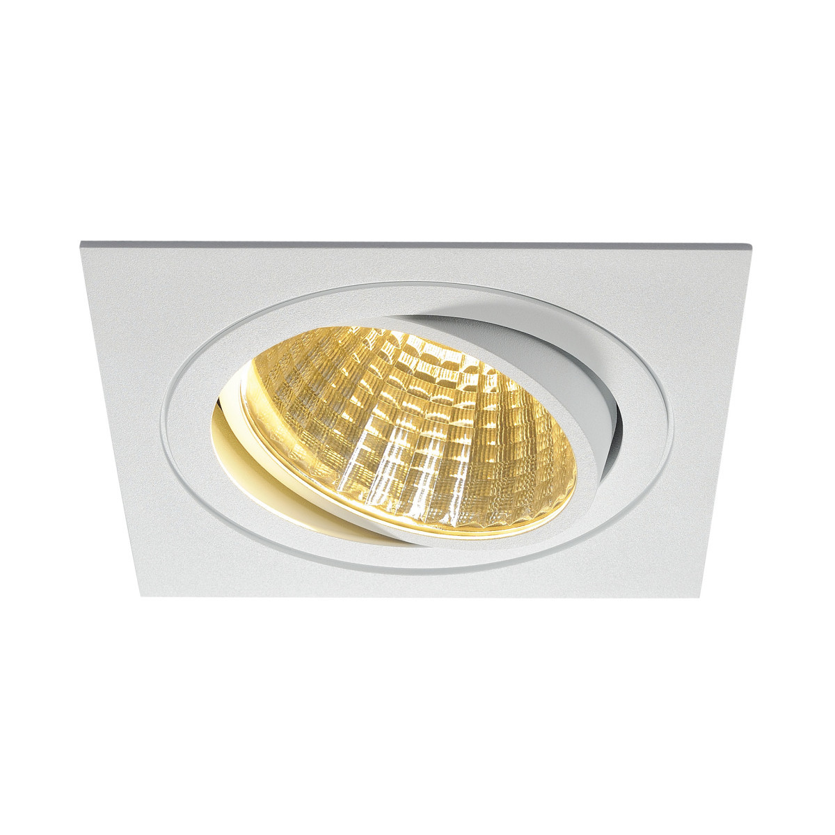 SLV NEW TRIA New Tria led DL square set, mat wit, 25 W, 30°, 2700K, incl. driver, K