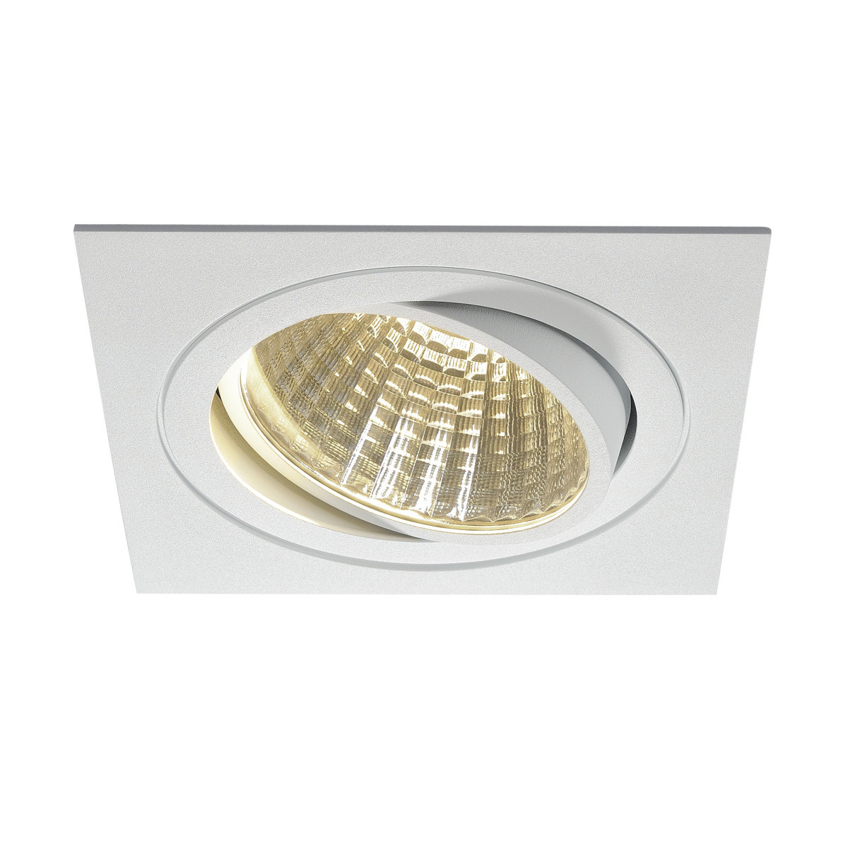 SLV NEW TRIA New Tria led DL square set, mat wit, 25 W, 30°, 3000 K, incl. driver,