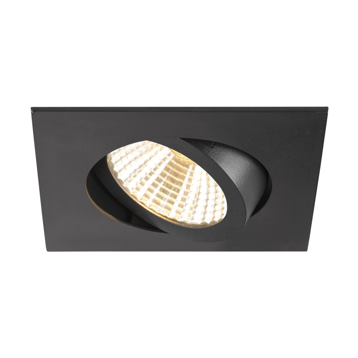 SLV NEW TRIA New Tria® 68, plafondinbouwlamp, 1800-3000K, 38°, ip20, vierkant, zwar