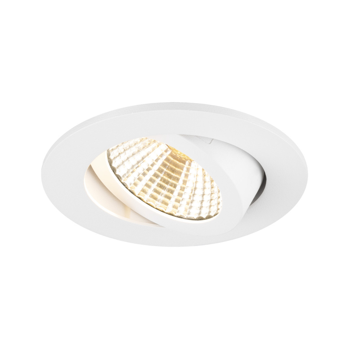 SLV NEW TRIA New Tria® 68, plafondinbouwlamp, 3000K, 38°, ip20, rond, wit