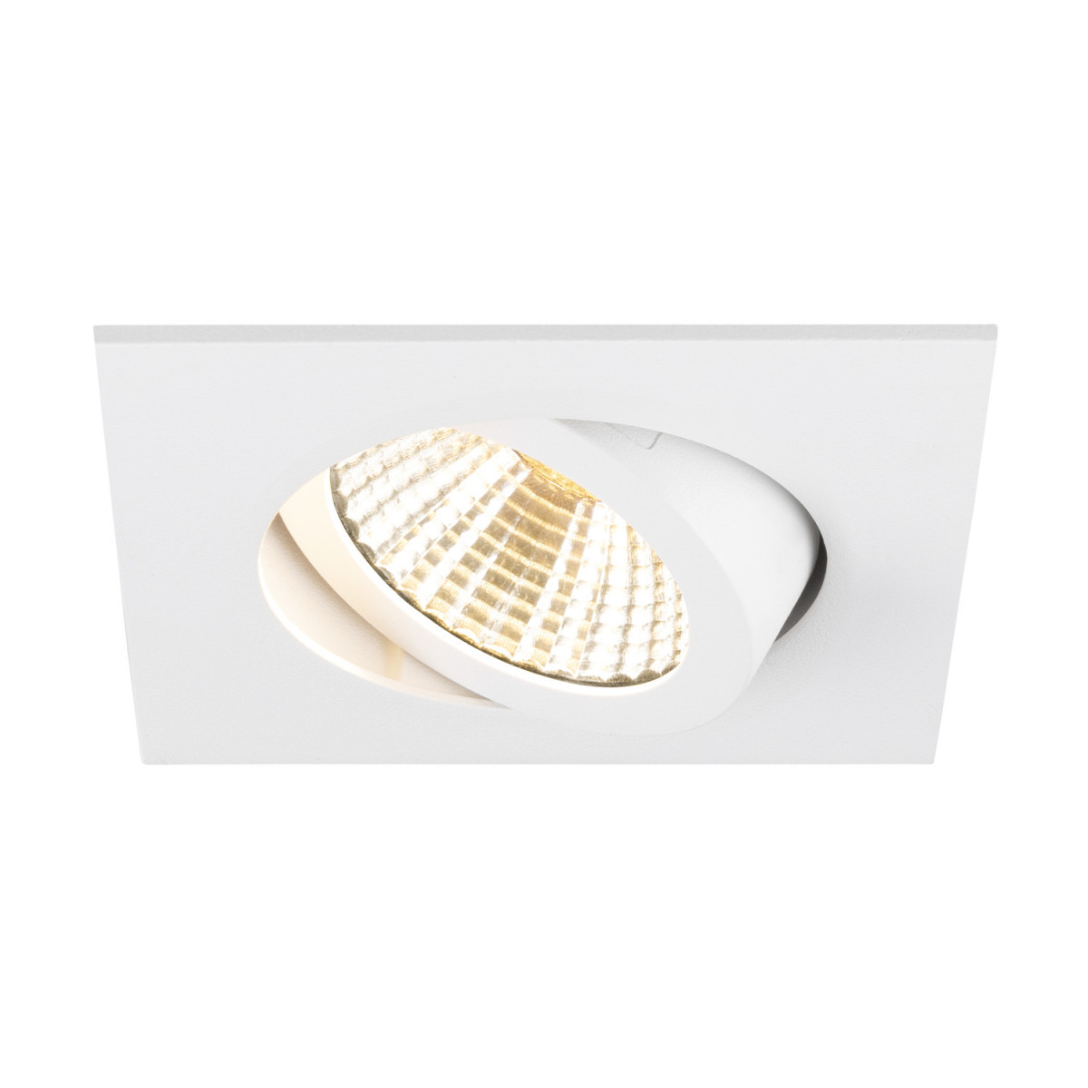 SLV NEW TRIA New Tria® 68, plafondinbouwlamp, 3000K, 38°, ip20, vierkant, wit