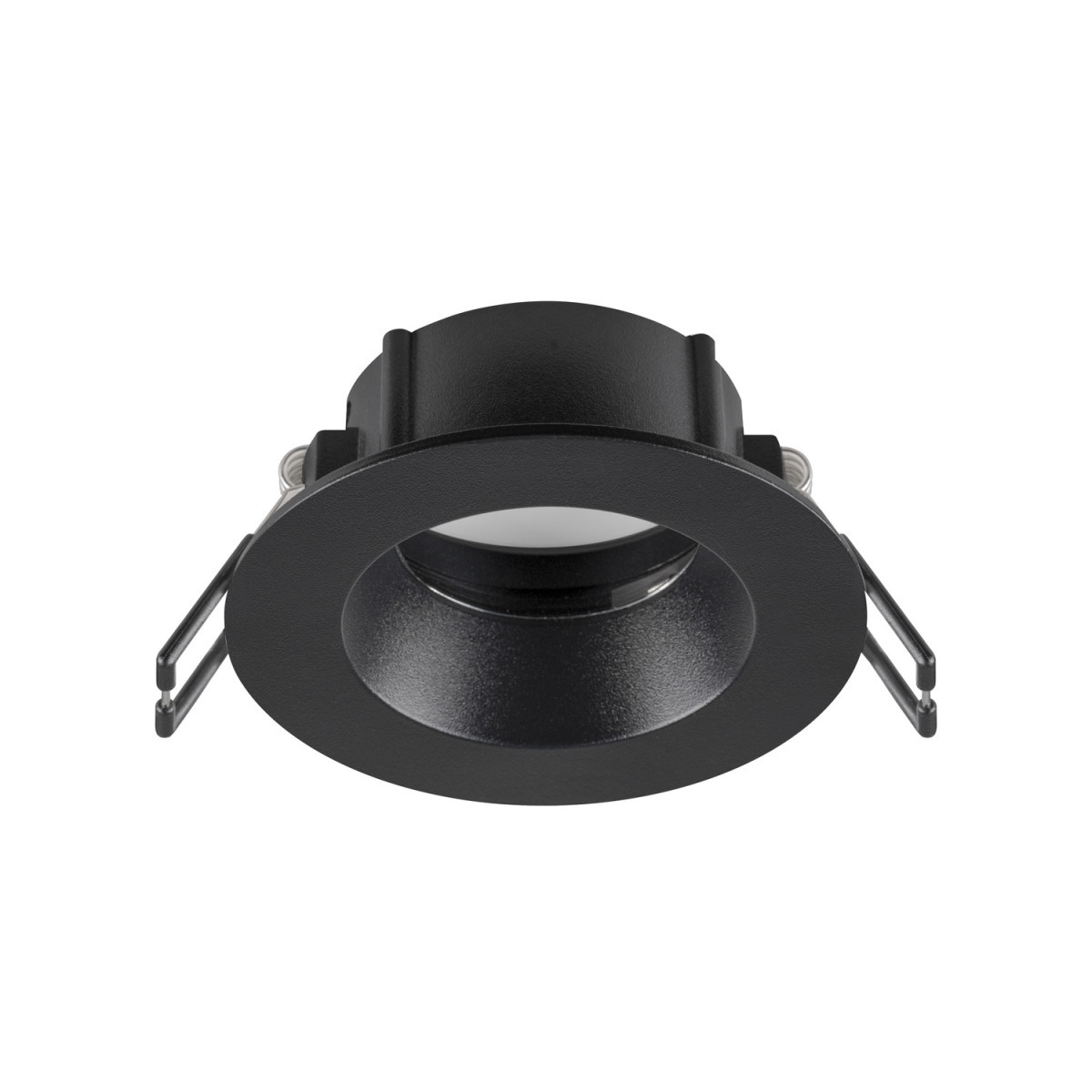 SLV NEW TRIA New Tria® 68, plafondinbouwring, D: 8.2 H: 3.4 CM, ip 65, schwarzzwart