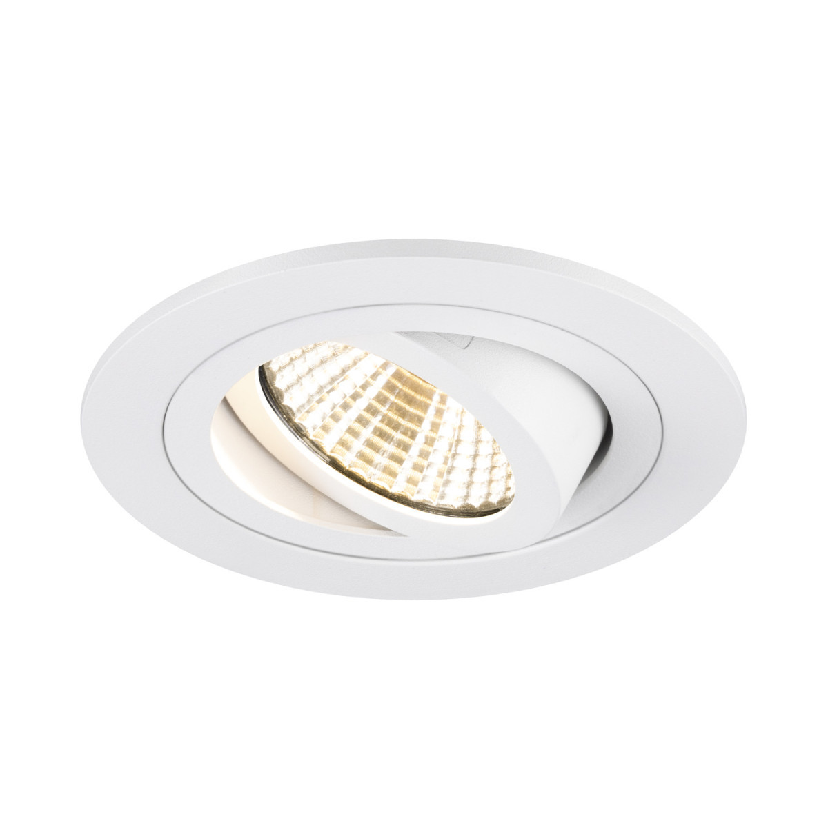 SLV NEW TRIA New Tria® 75, plafondinbouwlamp, 3000K, 38°, ip20, rond, wit