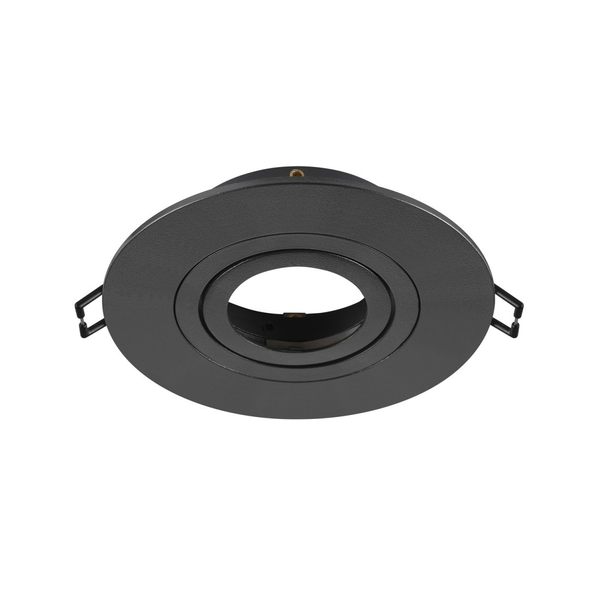 SLV NEW TRIA New Tria® 75 XL, plafondinbouwring, D: 11 H: 2.6 CM, ip20, zwart