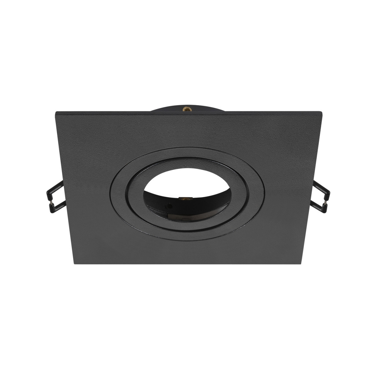 SLV NEW TRIA New Tria® 75 XL, plafondinbouwring, L: 11 B: 11 H: 2.6 CM, zwart