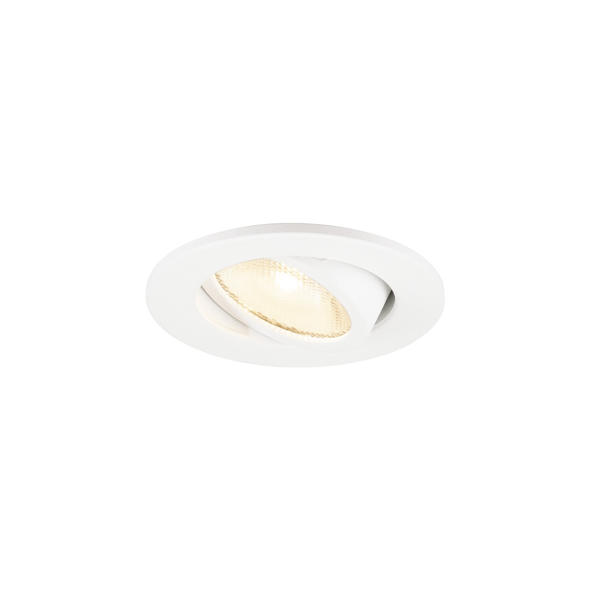 SLV NEW TRIA® New Tria® 45, DL, rond, plafondinbouwarmatuur, 3000K, 24°, wit