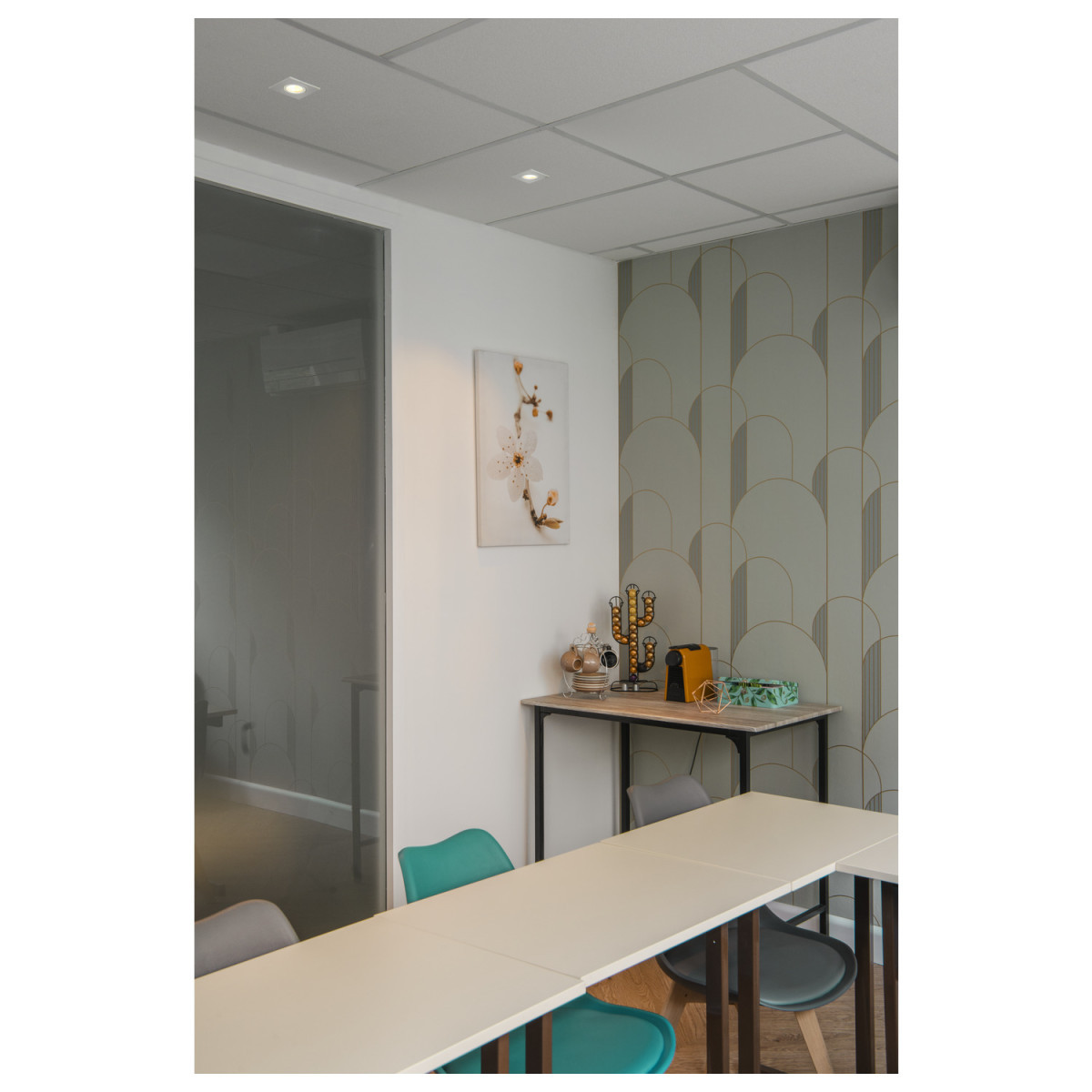 SLV NEW TRIA New Tria® universal, led module, 2500/3000/4000K, 38°, fase, zwart