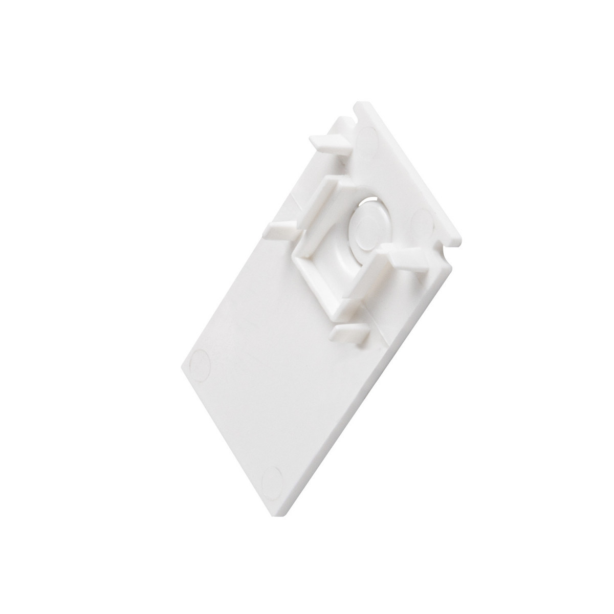 SLV 48V SYSTEM Eindkap Voor opbouwrail diep, 48V track wit