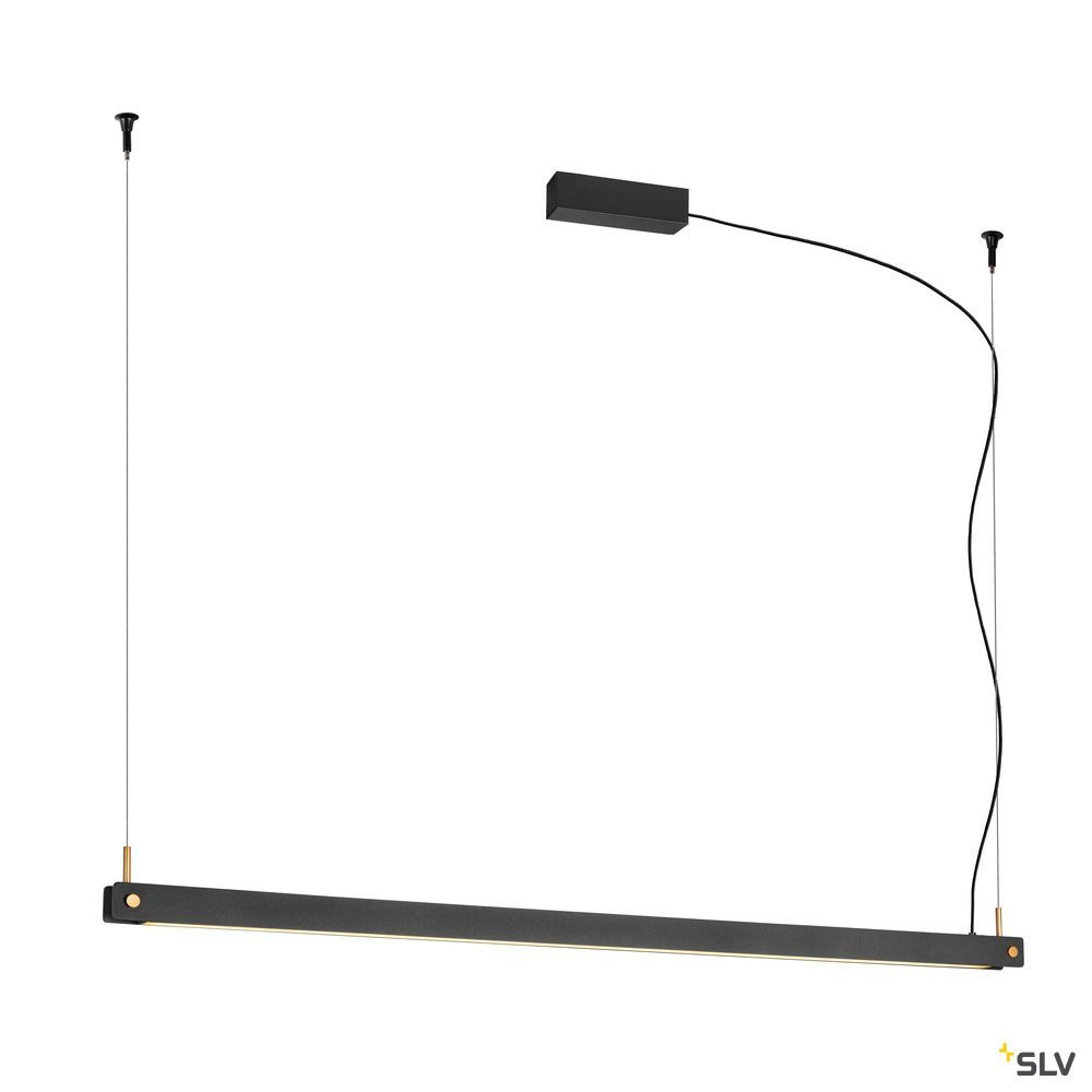 SLV NOYA Noya PD phase, indoor led pendellamp zwart CCT-switch 2700/3000 K