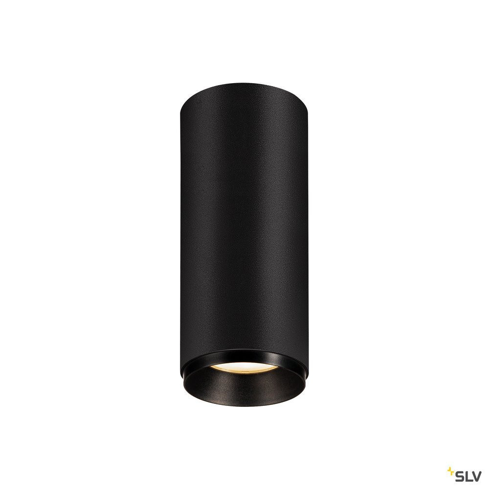 SLV NUMINOS Numinos® CL dali S, indoor led plafondopbouwlamp zwart/zwart 3000 K 36