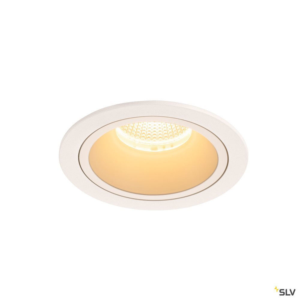 SLV NUMINOS Numinos® DL L, indoor led plafondinbouwlamp wit/wit 3000 K 20°
