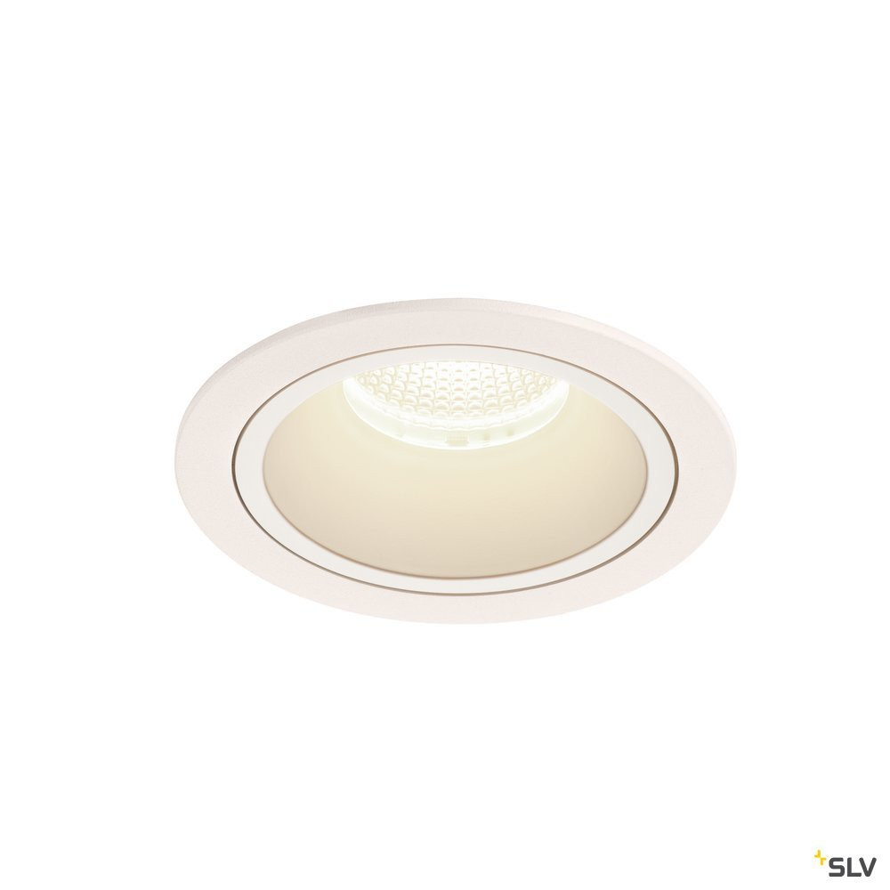 SLV NUMINOS Numinos® DL L, indoor led plafondinbouwlamp wit/wit 4000 K 55°