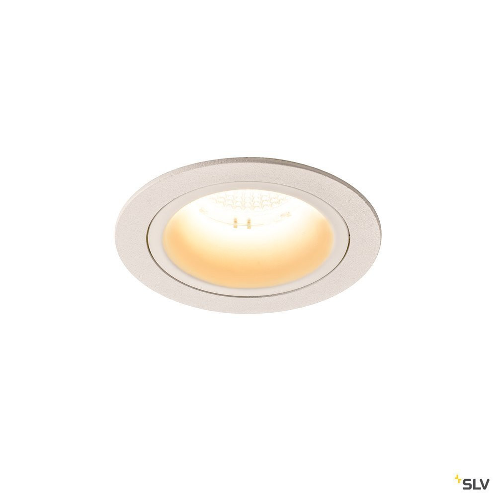 SLV NUMINOS Numinos® DL M, indoor led plafondinbouwlamp wit/wit 3000 K 20°