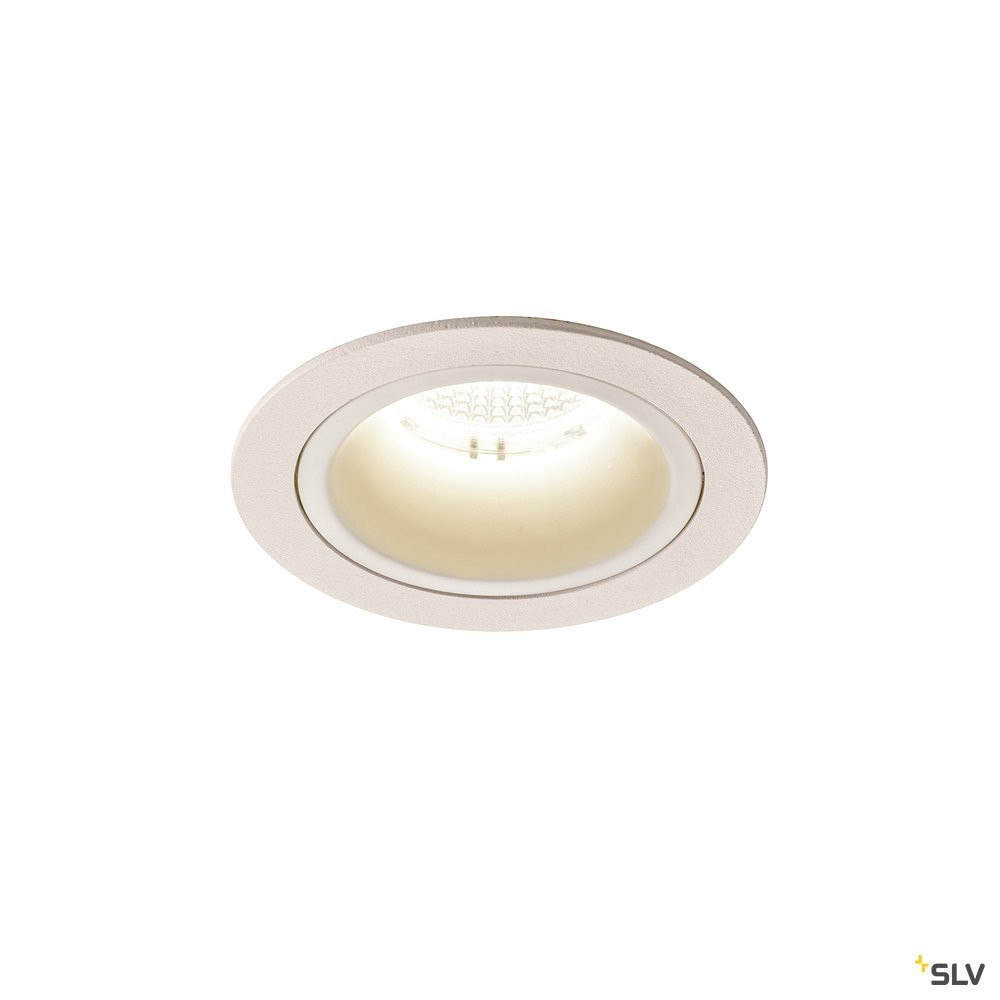 SLV NUMINOS Numinos® DL M, indoor led plafondinbouwlamp wit/wit 4000 K 55°