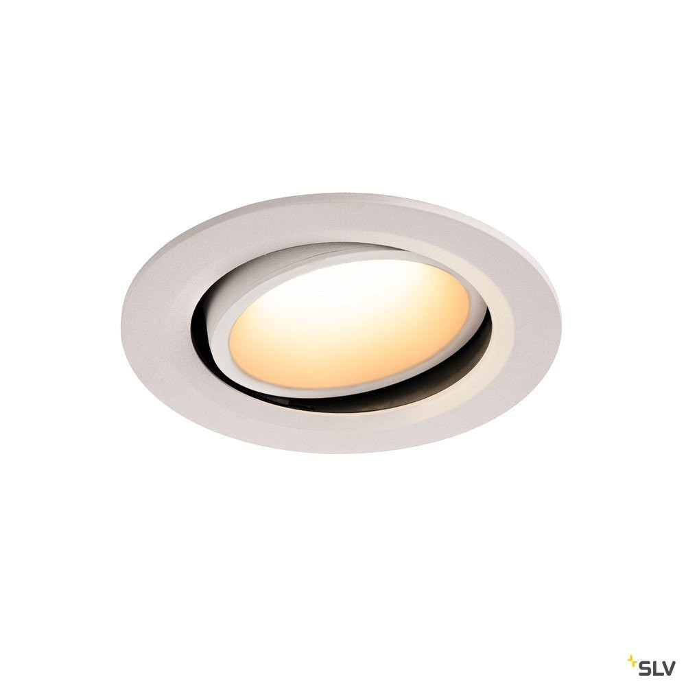 SLV NUMINOS Numinos® Move DL L, indoor led plafondinbouwlamp wit/wit 3000 K 40° DR