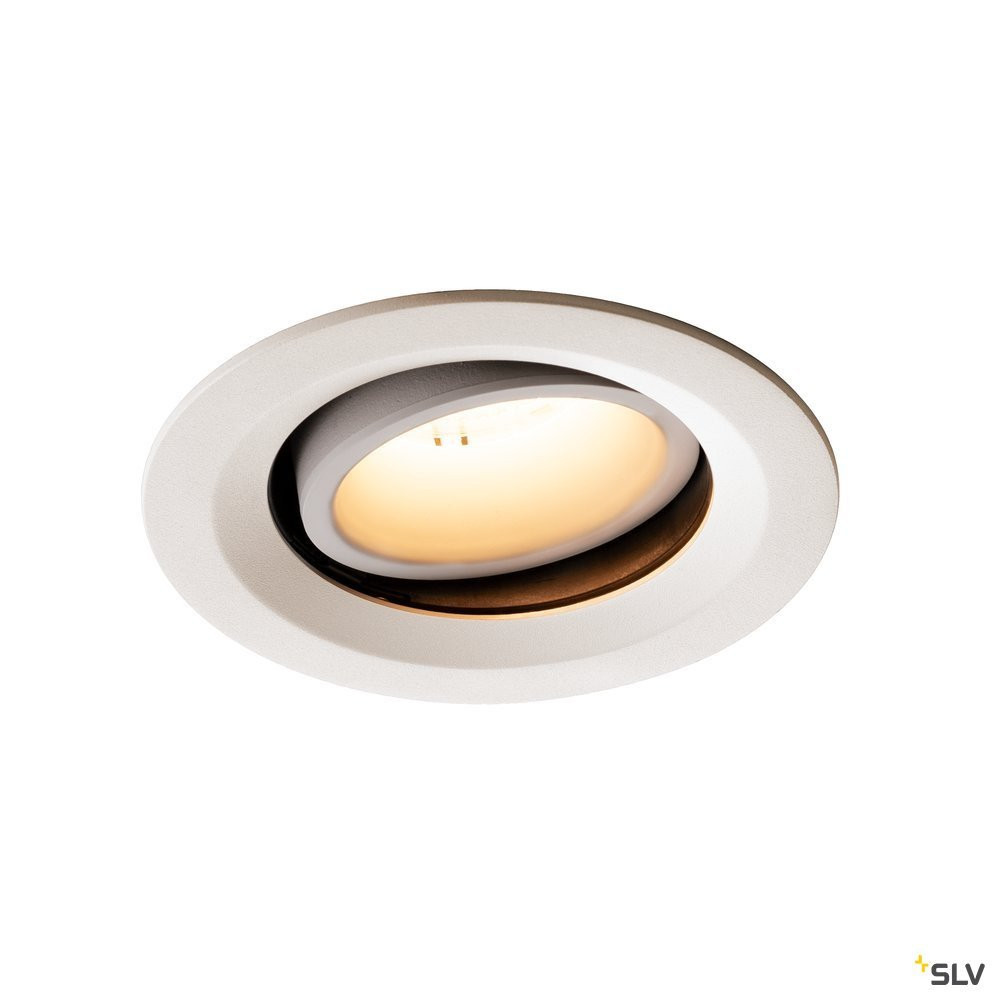 SLV NUMINOS Numinos® Move DL M, indoor led plafondinbouwlamp wit/wit 3000 K 20° DR
