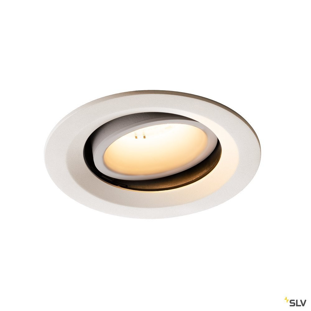 SLV NUMINOS Numinos® Move DL M, indoor led plafondinbouwlamp wit/wit 3000 K 40° DR