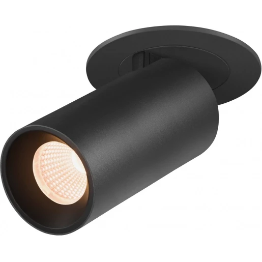 SLV Spot projector SYMM 2700K 670LM 125x60mm 21-40° - mediumstralend zwart