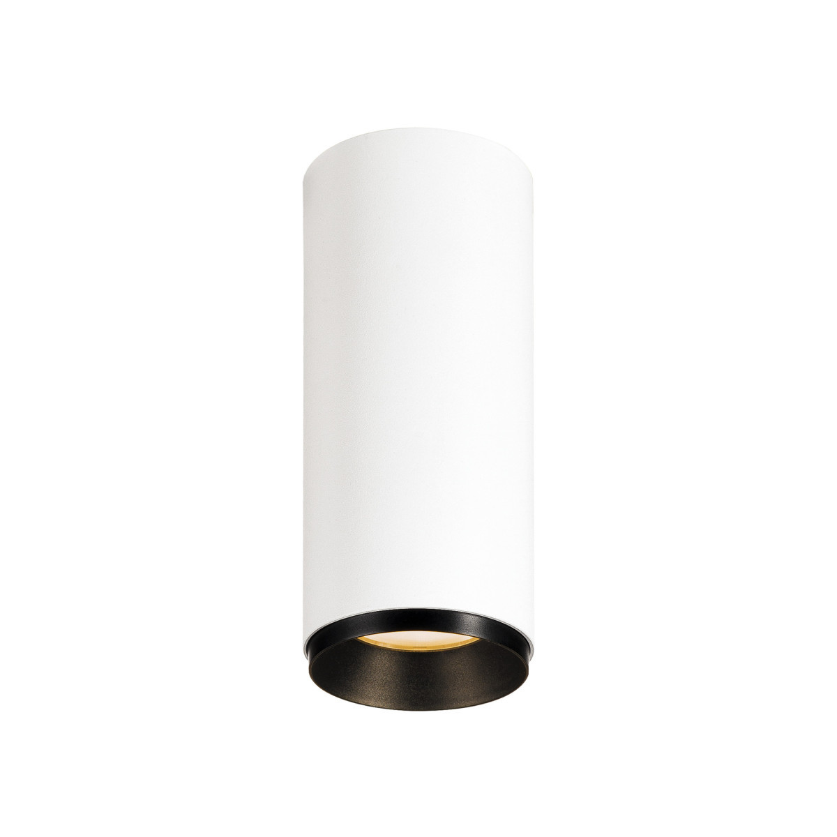 SLV NUMINOS Numinos® CL dali S, indoor led plafondopbouwlamp wit/zwart 2700 K 60°