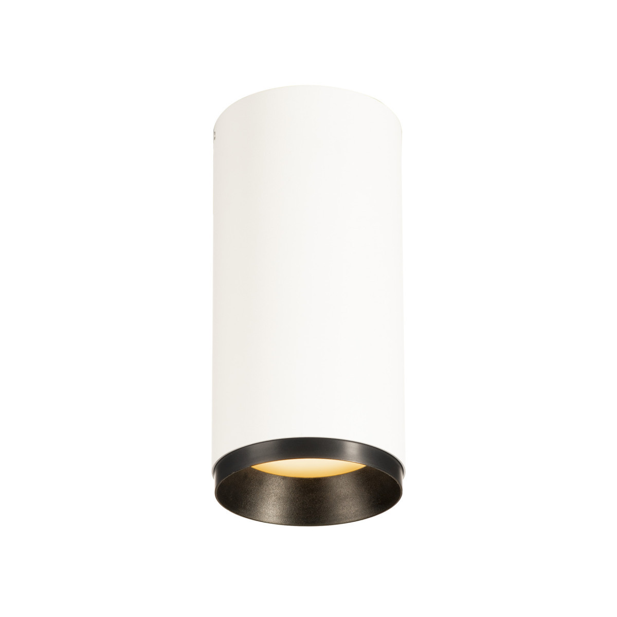 SLV NUMINOS Numinos® CL phase M, indoor led plafondopbouwlamp wit/zwart 2700 K 24°
