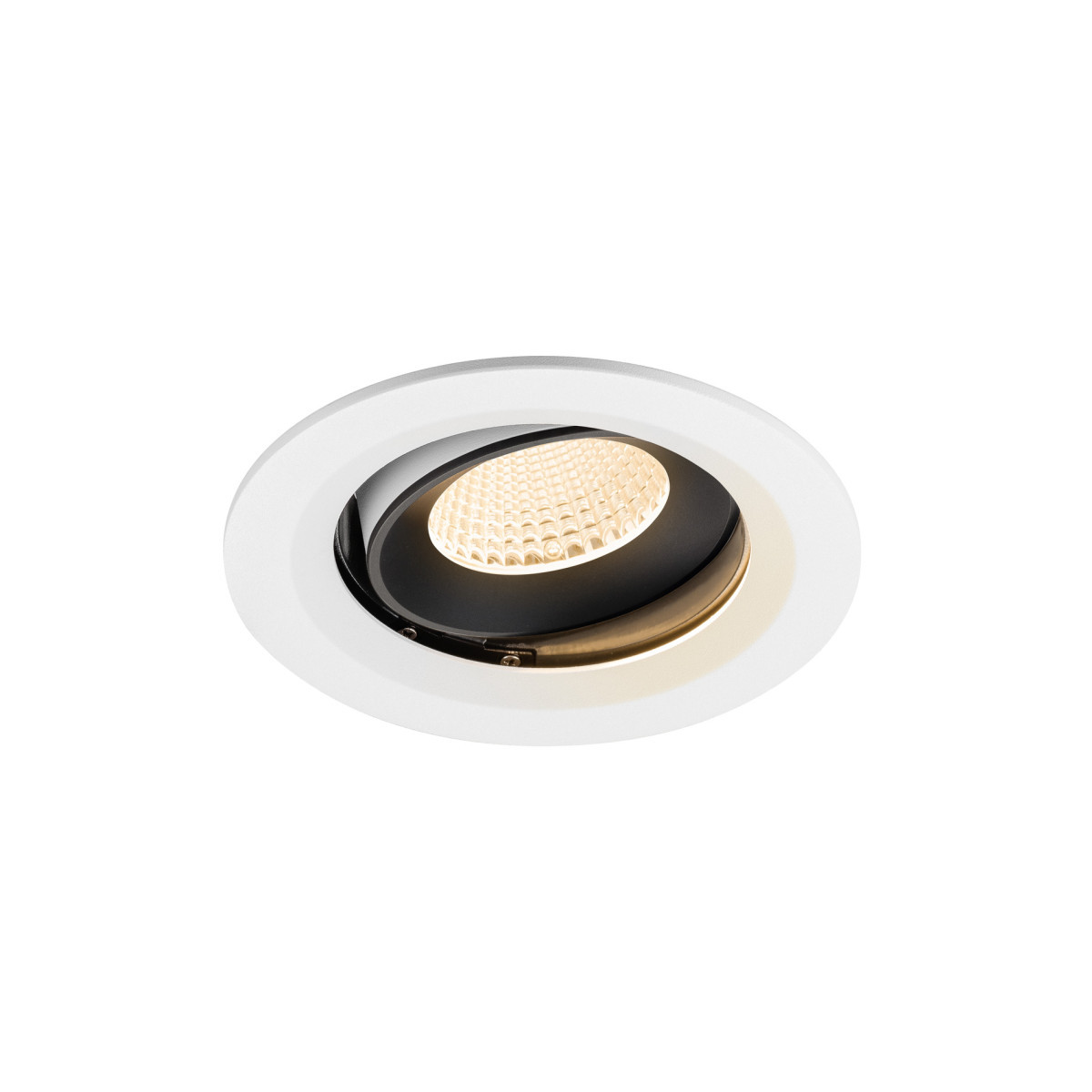 SLV NUMINOS Numinos® Move M, white/black recessed ceiling light 2700 K 40°