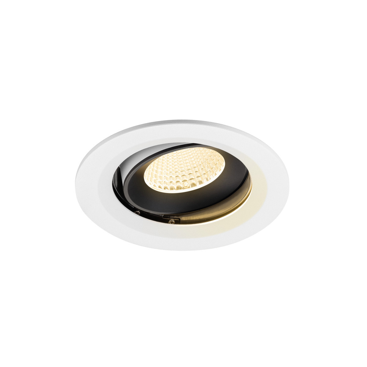 SLV NUMINOS Numinos® Move M, white/black recessed ceiling light 3000 K 40°