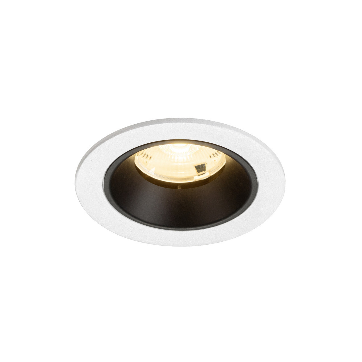 SLV NUMINOS Numinos® S, white/black recessed ceiling light 3000 K 20°