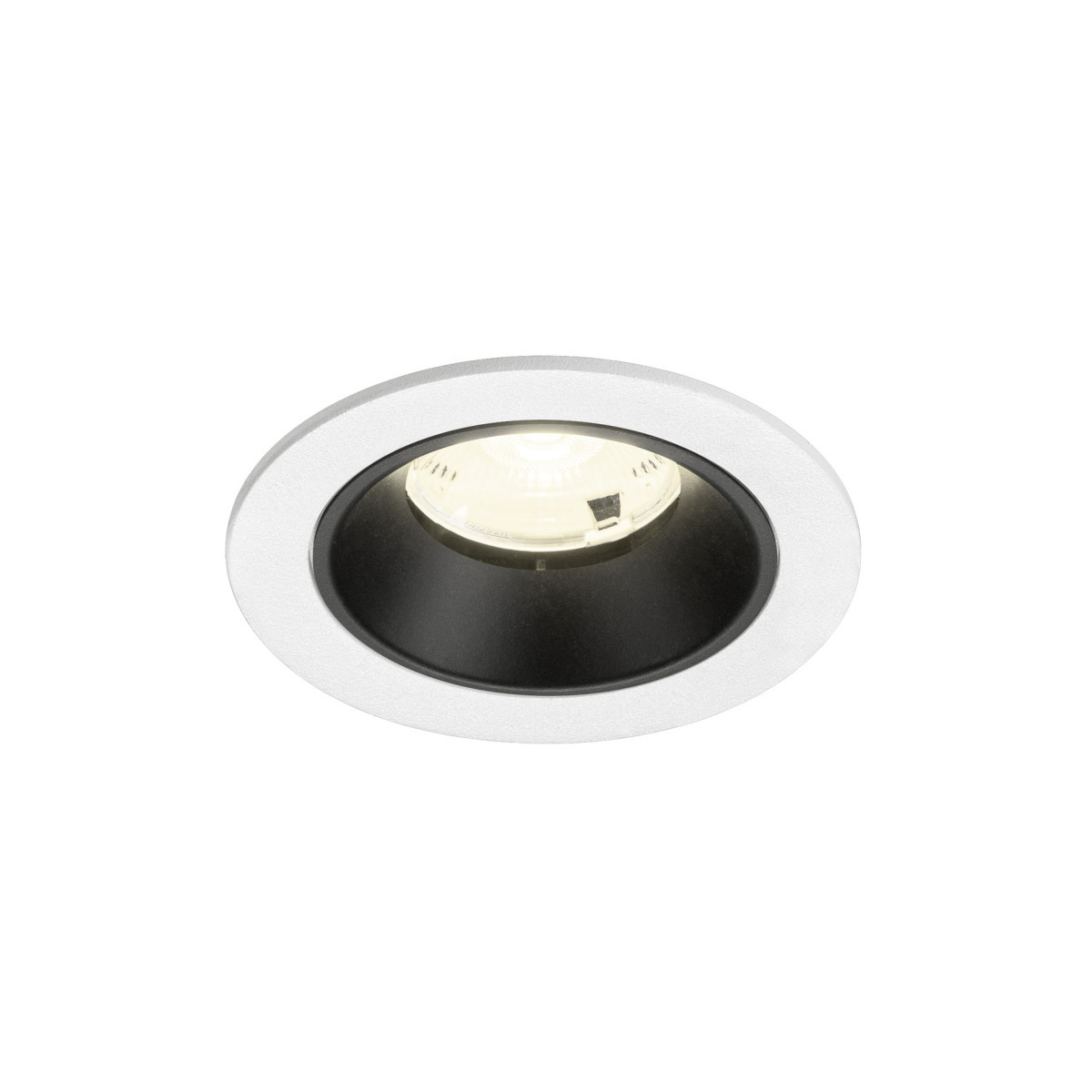 SLV NUMINOS Numinos® S, white/black recessed ceiling light 4000 K 20°