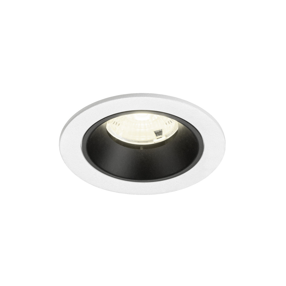 SLV NUMINOS Numinos® S, white/black recessed ceiling light 4000 K 55°