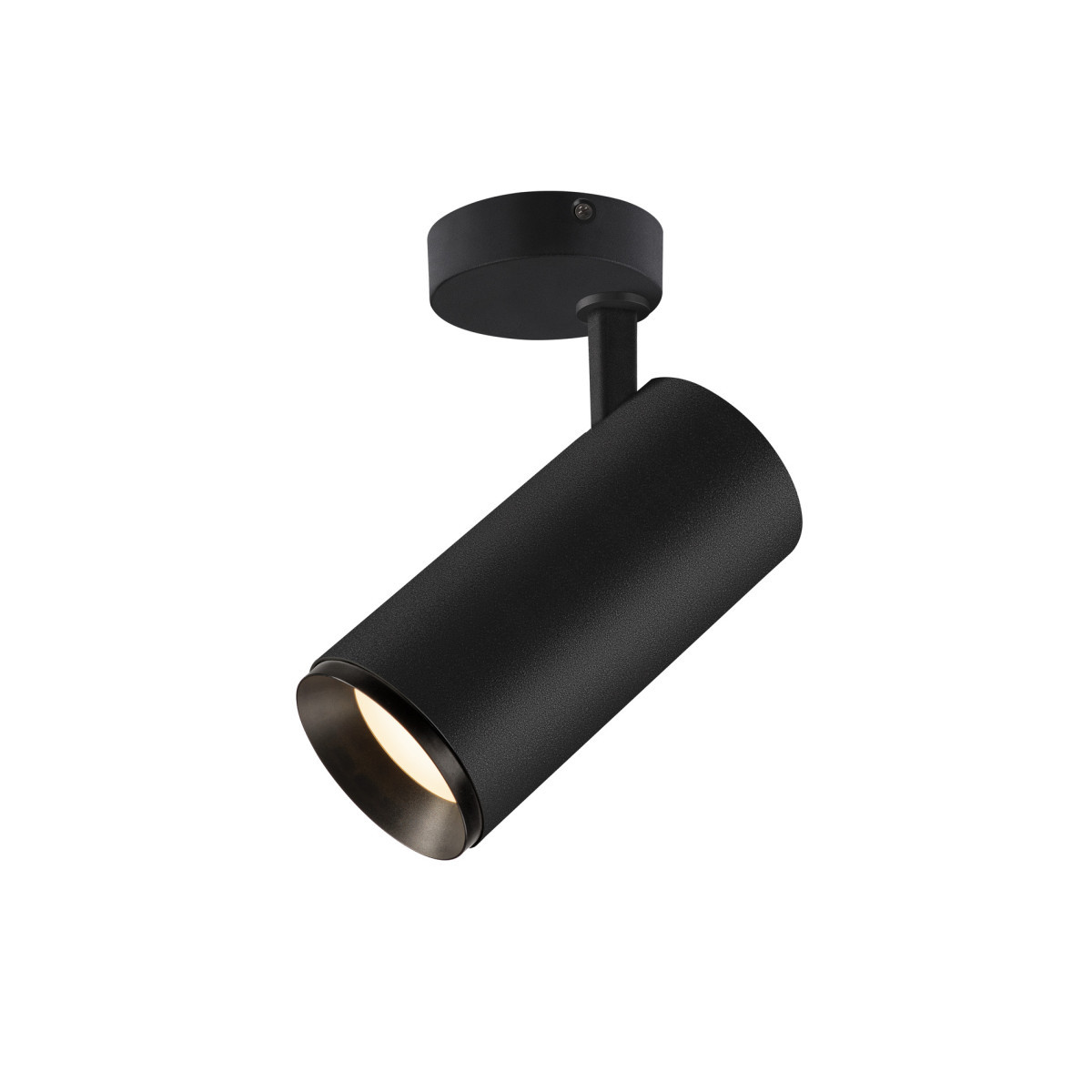 SLV NUMINOS Numinos® Spot phase L, indoor led plafondopbouwlamp zwart/zwart 4000 K