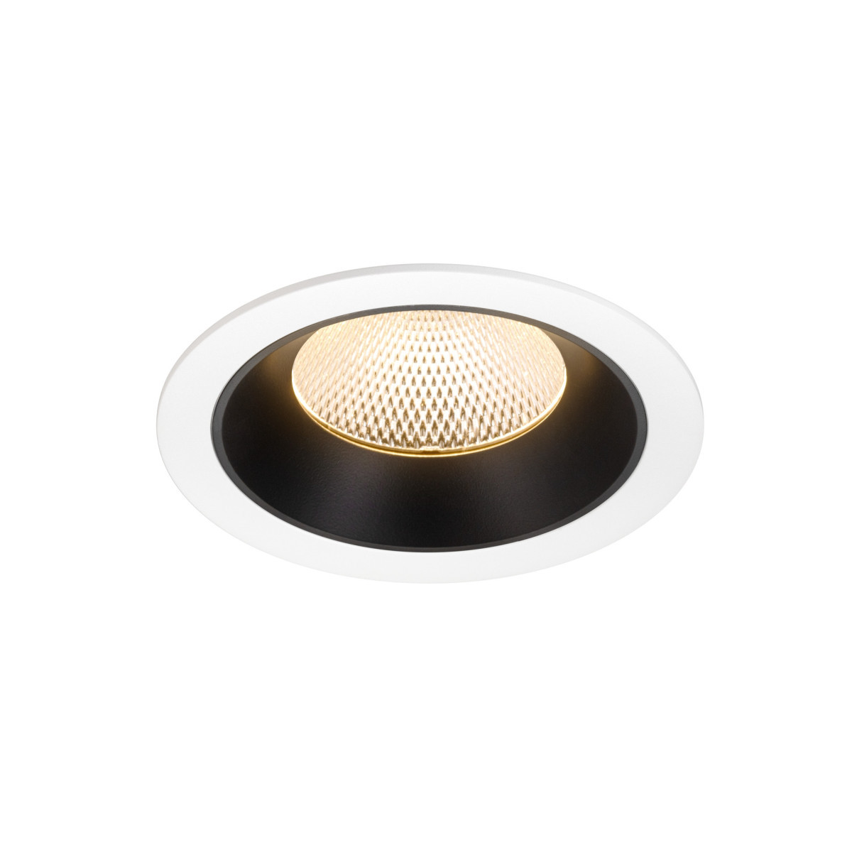 SLV NUMINOS Numinos® XL, white/black recessed ceiling light 2700 K 40°
