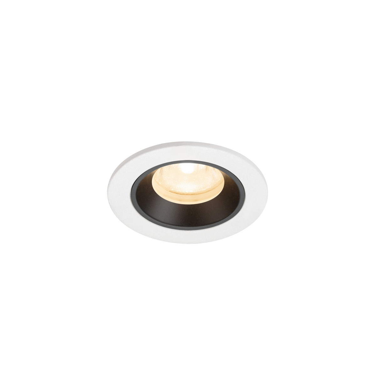 SLV NUMINOS Numinos® XS, white/black recessed ceiling light 2700 K 40°