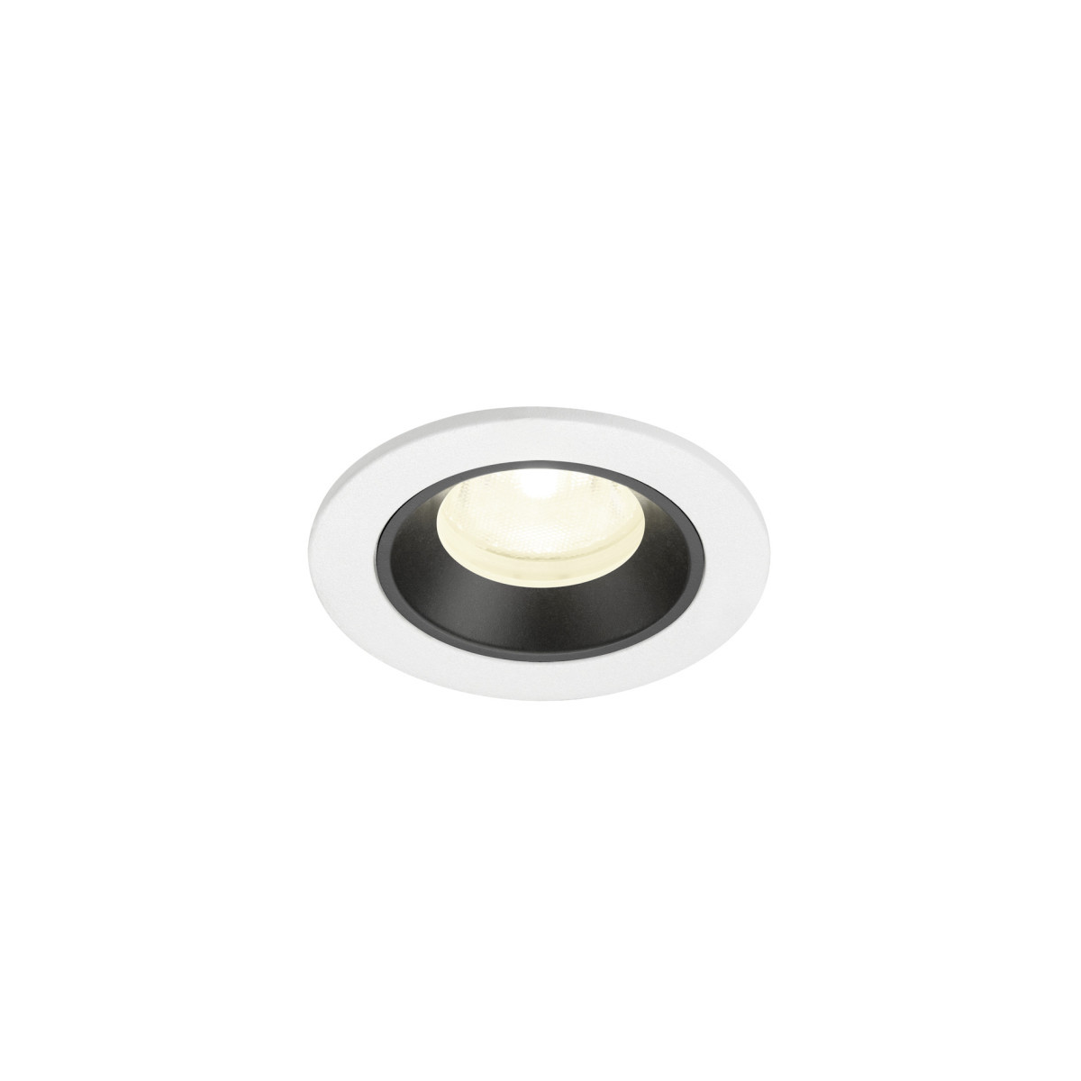 SLV NUMINOS Numinos® XS, white/black recessed ceiling light 4000 K 40°